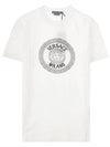 Medusa Logo Crew Neck Short Sleeve T-Shirt White - VERSACE - BALAAN 2