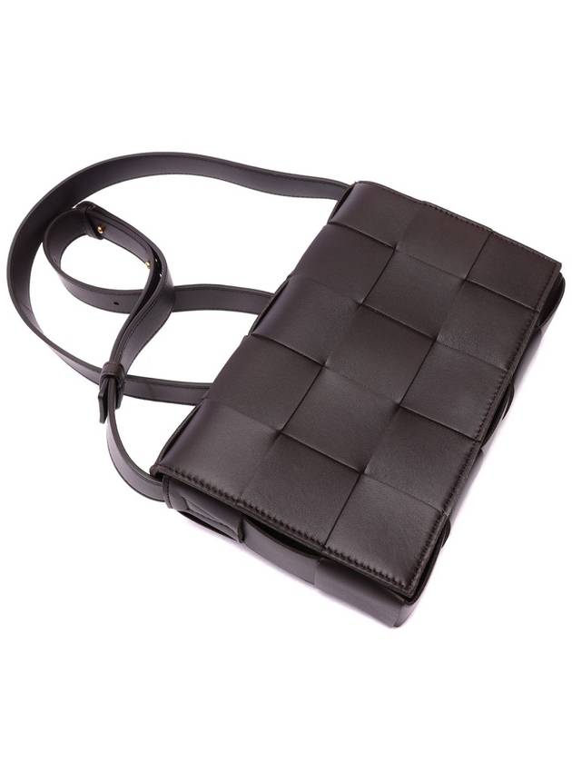 Intrecciato Cassette Cross Bag Fondente - BOTTEGA VENETA - BALAAN 6