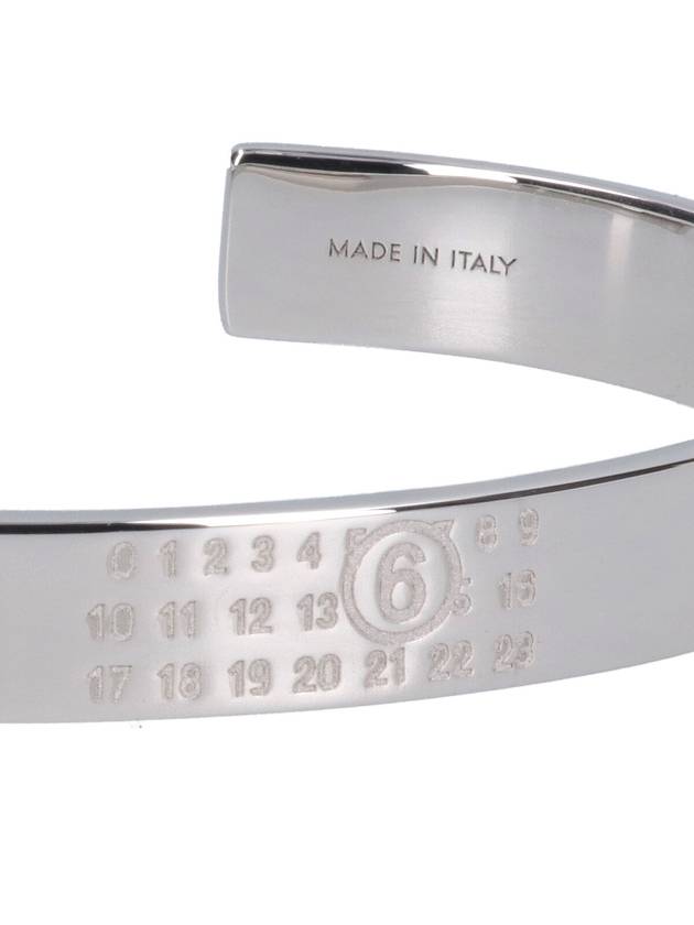 Signature Cuff Bracelet Silver - MAISON MARGIELA - BALAAN 4