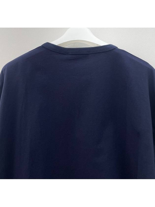 Fox Head Patch Regular Long Sleeve T-Shirt Navy - MAISON KITSUNE - BALAAN 4