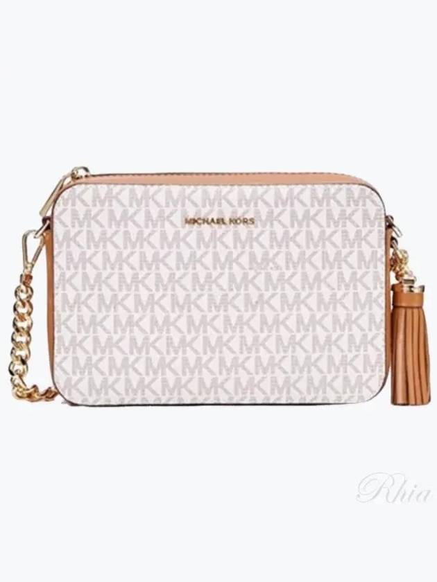 Jet Set Medium Camera Cross Bag Beige - MICHAEL KORS - BALAAN 2