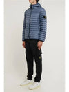 Loom Woven Chambers R-Nylon Down-TC Packable Jacket Light Blue - STONE ISLAND - BALAAN 6