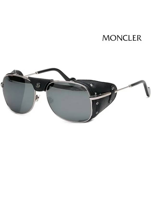 Sunglasses ML0183 14D polarized leather strap - MONCLER - BALAAN 4