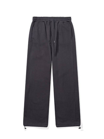 String wide pantsCharcoal - BATTRACT - BALAAN 1