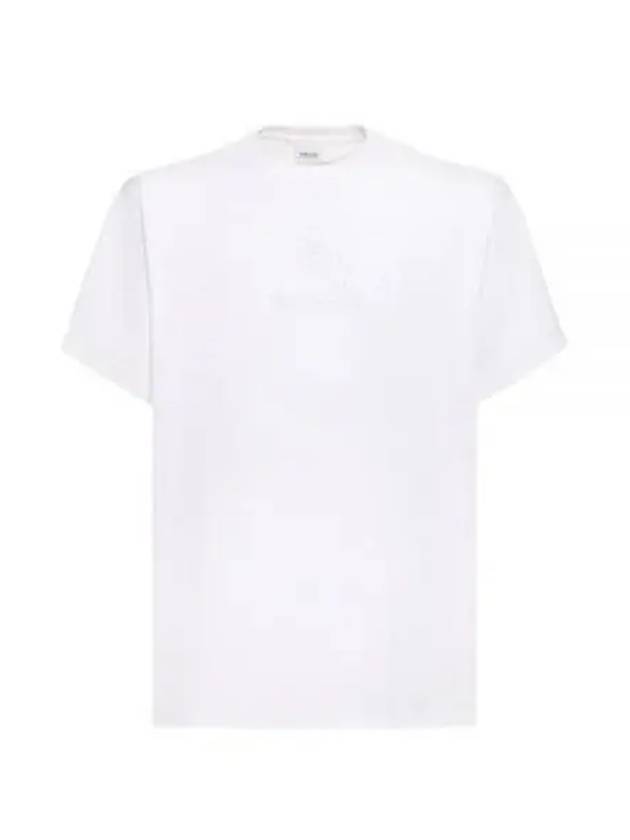 EKD Cotton Short Sleeve T-Shirt White - BURBERRY - BALAAN 2