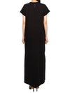 Women s short sleeve long dress WD311Z BLACK - ALLSAINTS - BALAAN 3