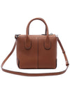 Di Leather Tote Bag Brown - TOD'S - BALAAN 5