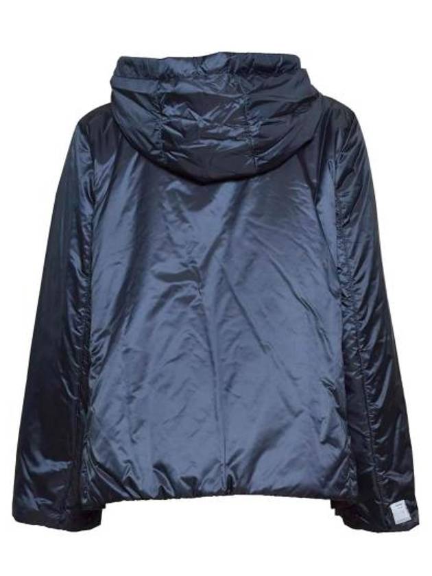 Greenh Water Repellent Hooded Padding Navy - MAX MARA - BALAAN 3