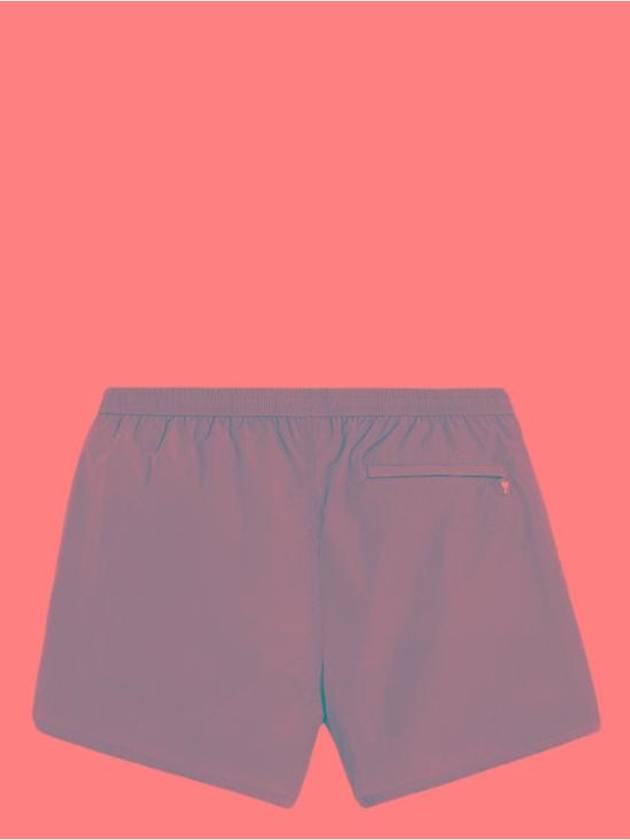 Nickel Logo Swim Shorts Light Taupe - AMI - BALAAN 3