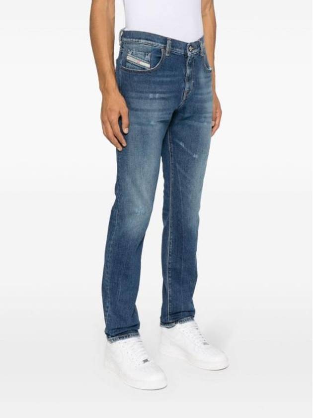 Straight Denim Jeans Blue - DIESEL - BALAAN 6