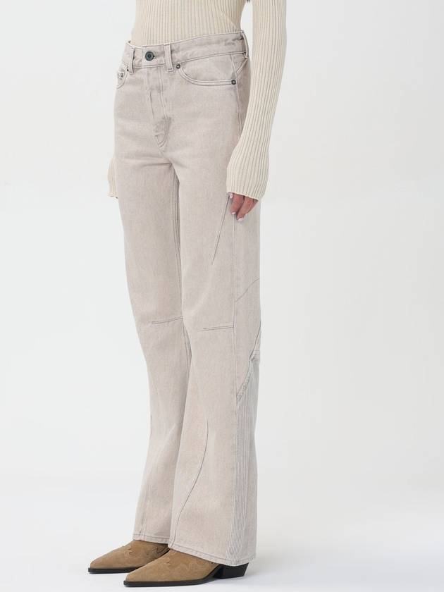 Moto-cut Flared Jeans Ivory - OUR LEGACY - BALAAN 4