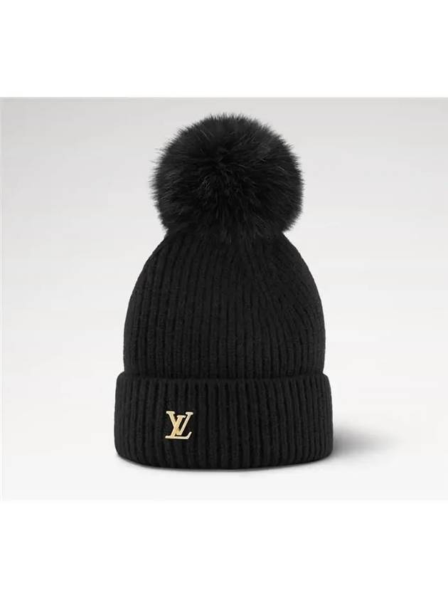 LV Cold Spark Beanie Black - LOUIS VUITTON - BALAAN 3