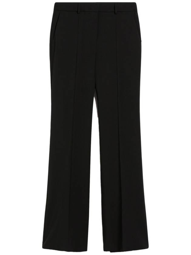 Hanger flared stretch wool wide pants black - MAX MARA SPORTMAX - BALAAN 2