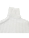 button ribbed knit turtleneck - BALMAIN - BALAAN.