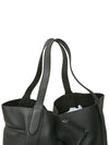 Heavy Grain Millie Tote Bag Black - MULBERRY - BALAAN 10