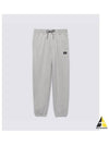 Original Standard Loose Fleece Track Pants Cement Heather - VANS - BALAAN 2