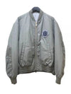 Cotton Blend Bomber Jacket Grey - DIOR - BALAAN 2