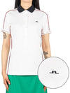 Women's Damai Polo Short Sleeve T-Shirt White - J.LINDEBERG - BALAAN 2