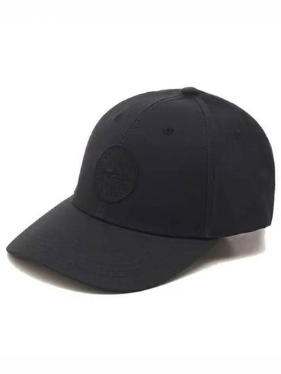 99661 Cotton Rep 6 Panel Ball Cap Black - STONE ISLAND - BALAAN 2