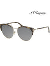 Sunglasses DP6633 3 Silver Mirror Gold Frame Retro - S.T. DUPONT - BALAAN 1