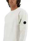 Diagonal Raised Fleece Lens Sweatshirt White - CP COMPANY - BALAAN 5