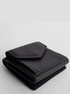 Stitched Unvalve Mini Halfwallet Black - MAISON MARGIELA - BALAAN.