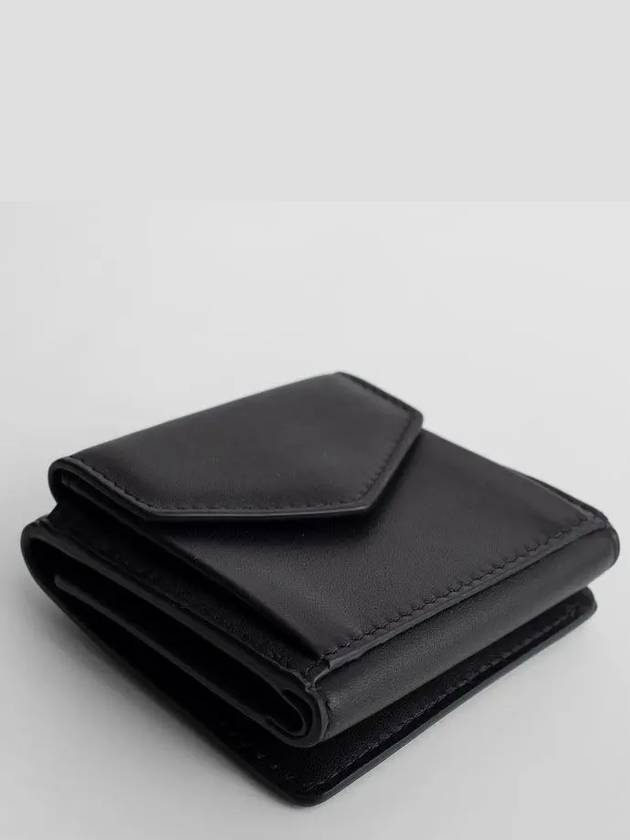 Stitch Unvalve Mini Half Wallet Black - MAISON MARGIELA - BALAAN 4