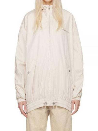 Buster Cotton Zip Up Jacket Beige - ISABEL MARANT - BALAAN 2