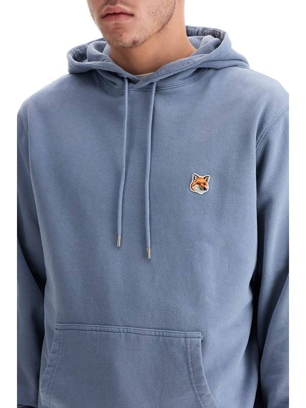 Fox Head Patch Regular Hoodie Light Blue - MAISON KITSUNE - BALAAN 5