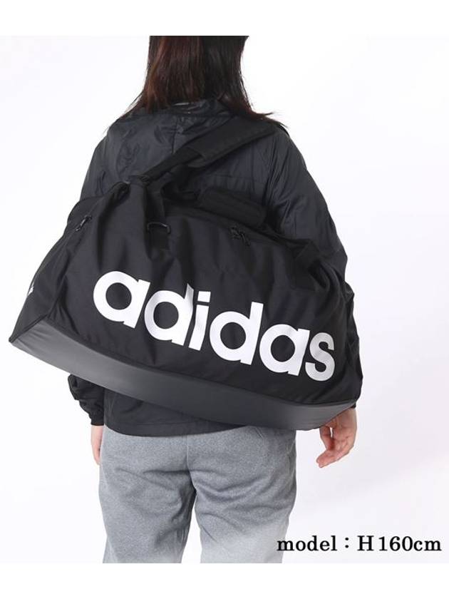 Linear Essential Travel Medium Duffel Bag Black - ADIDAS - BALAAN 2