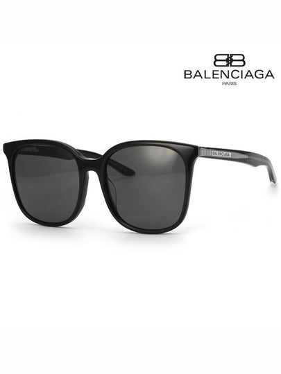 Eyewear Square Logo Sunglasses Black - BALENCIAGA - BALAAN 2