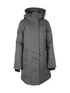 Merideth Women s Padded Jacket NF STEEL GRAY - NOBIS - BALAAN 1