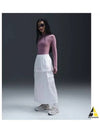 Sportswear Woven Cargo Midi Skirt W Summit White Pink Glaze HQ2985 121 - NIKE - BALAAN 2