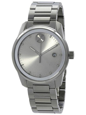 Movado Bold Verso Quartz Gunmetal Dial Men's Watch 3600860 - MOVADO - BALAAN 1