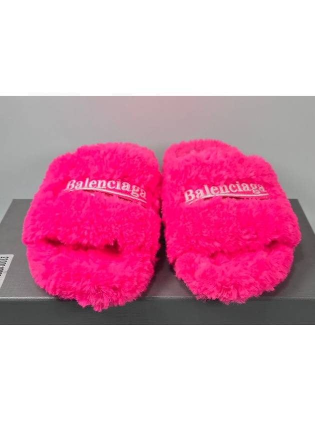 Ecofur Slide Slippers 220 - BALENCIAGA - BALAAN 2