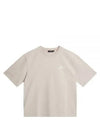 Cameron Loose Short Sleeve T-Shirt Moonbeam - J.LINDEBERG - BALAAN 1