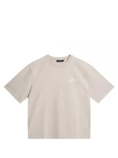 Cameron Loose Short Sleeve T-Shirt Moonbeam - J.LINDEBERG - BALAAN 1