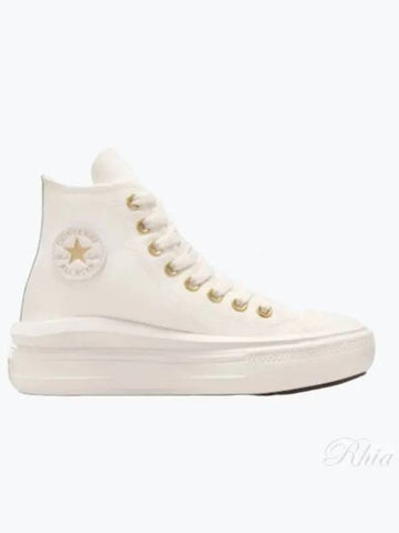 A08384C Chuck Taylor All Star Move Tonal Sneakers Shoes High Egglet - CONVERSE - BALAAN 1