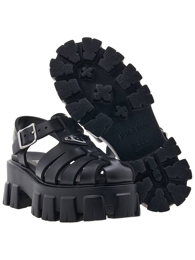 Women s Foam Rubber Sandals 1X853M 3LKK F0002 - PRADA - BALAAN 5