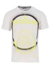 Men's Solar Eclipse Logo Short Sleeve T-Shirt White - STONE ISLAND - BALAAN 2