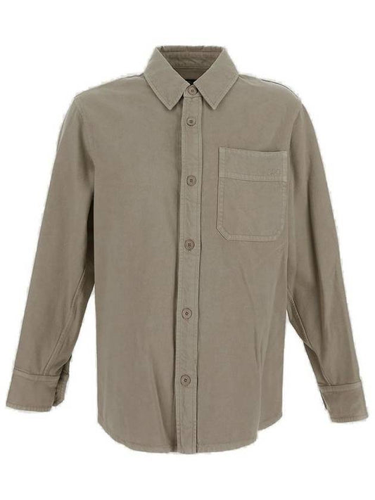 Basile Brodee Long Sleeve Shirt Beige - A.P.C. - BALAAN 1