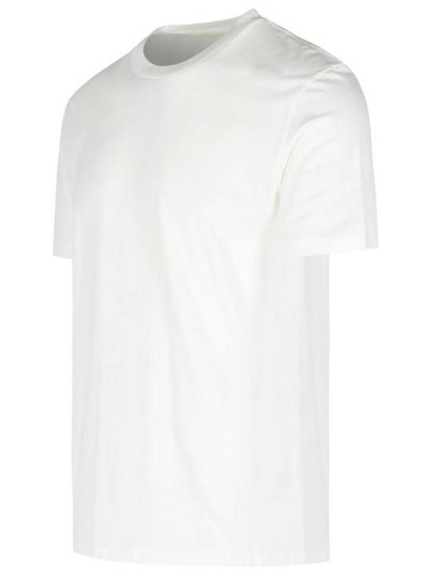 Crew Neck Cotton Short Sleeve T-Shirt Ecru - MAISON MARGIELA - BALAAN 6