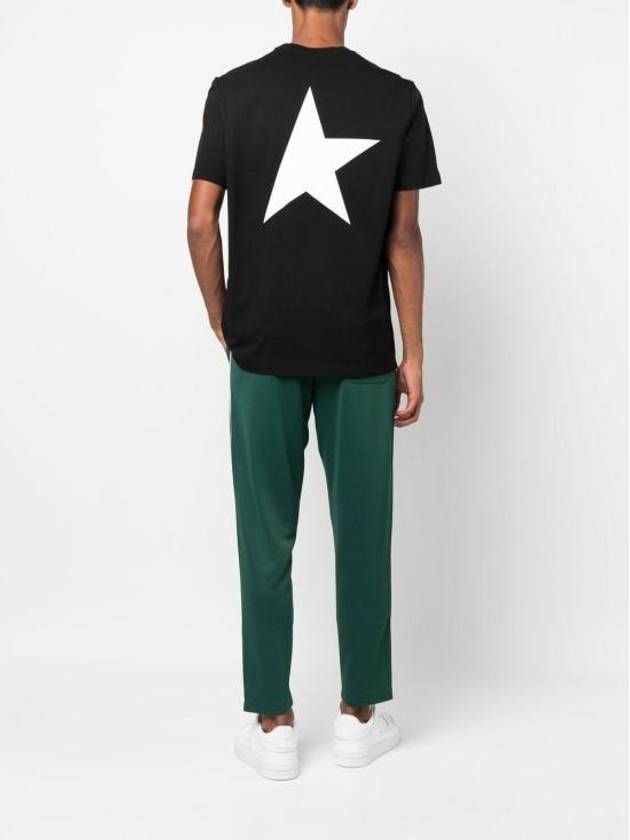 Star Collection Logo Short Sleeve T-Shirt Black - GOLDEN GOOSE - BALAAN 3