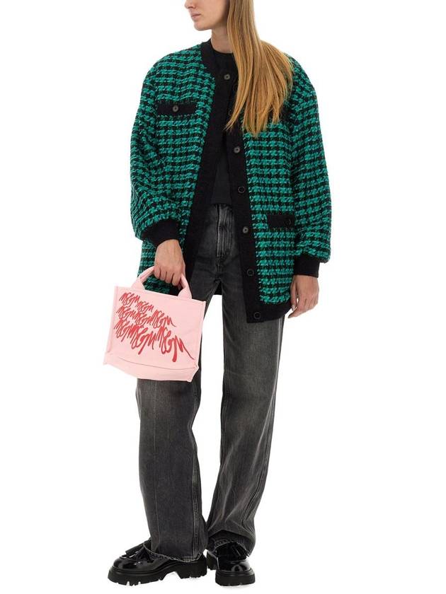 23 fw Houndstooth Tweed Jacket 3541MDH0423760436 B0040514767 - MSGM - BALAAN 3