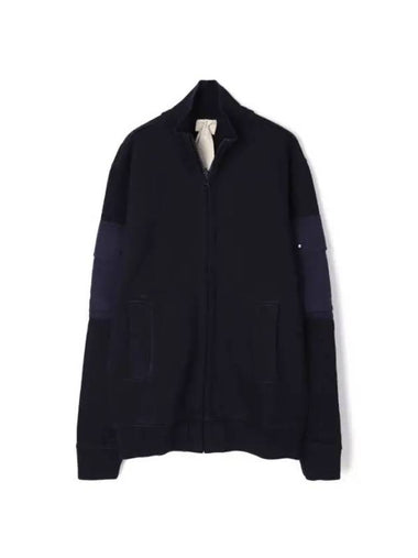 Felpa Aperta Zip-up Jacket Navy - TEN C - BALAAN 1