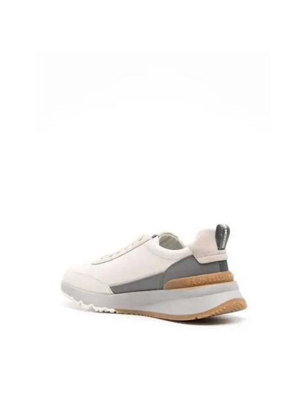 Sneakers MZUAVGO278 CBK37 White - BRUNELLO CUCINELLI - BALAAN 5