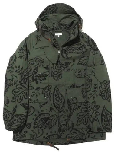 Atlantic Parka Floral Print Ripstop Men s Jumper - ENGINEERED GARMENTS - BALAAN 1