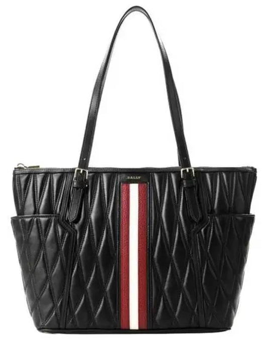 Damira Shoulder Tote Bag Black - BALLY - BALAAN 2