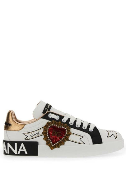 Portofino low-top sneakers white - DOLCE&GABBANA - BALAAN 2