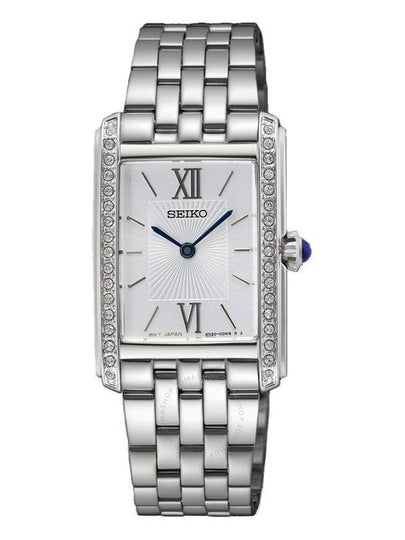 Classic Quartz Crystal Watch Silver - SEIKO - BALAAN 2